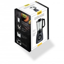 CARRERA Cam Sürahi Smoothie Blender 1.5 L- Paslanmaz 6'li Çelik Bıçak - Buz Kırıcı Özellikli